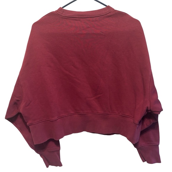 Nike dark maeve cropped oversized sweatshirt - Picture 2 of 3